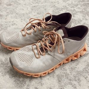 On cloud shoes size 9!